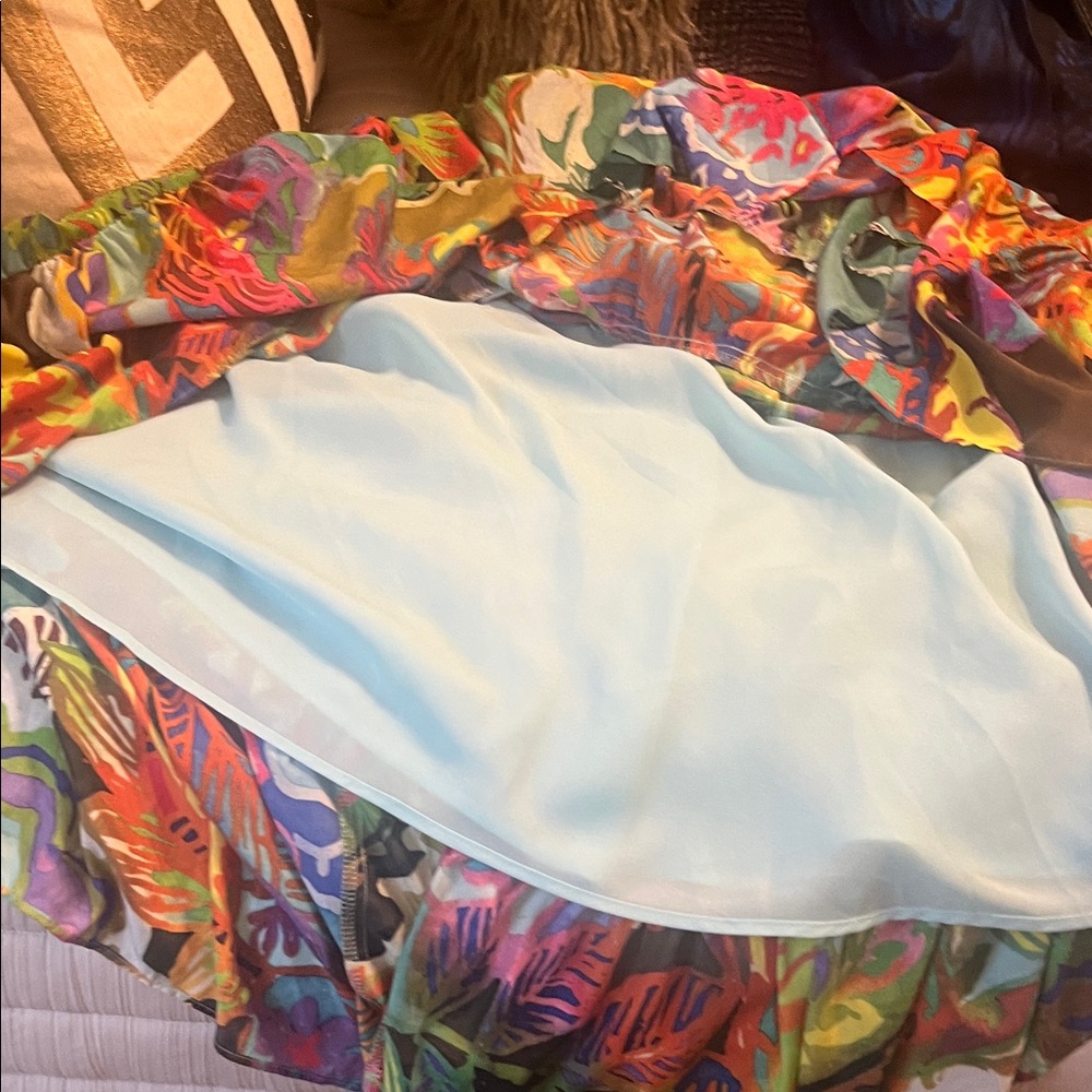 Lauren Ralph Lauren Colorful Floral Maxi Skirt - Picture 9 of 9